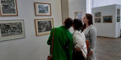 Художник, переживший войну: в Волгограде открылась выставка Льва Тырина