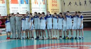 Команда юношей по гандболу  2001 года рождения Государственного бюджетного учреждения Волгоградской области «Центр спортивной подготовки по гандболу» 