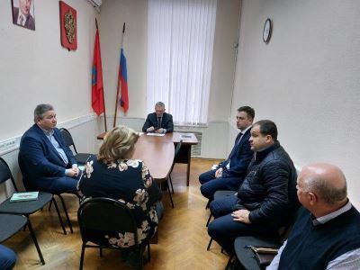 Председатель Волгоградской городской Думы провел очередной прием граждан
