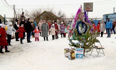 Новогодние представления проходят и в отдаленных поселках Волгограда