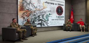 «Разговор со СВОими»: с молодыми патриотами Волгограда встретились участники спецоперации 