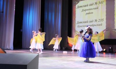 Самому маленькому участнику Рождественского фестиваля – 3 года