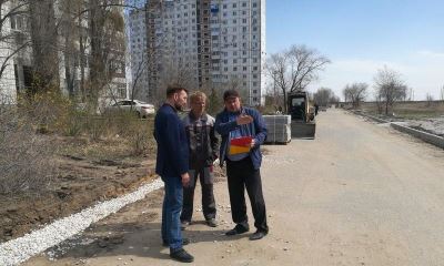 Депутат Сергей Сидельников проинспектировал ход дорожных работ на улице Зины Маресевой