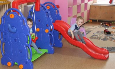 В Волгоградском Доме ребенка появились новые игровые комплексы для малышей