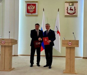 Подписано соглашение о сотрудничестве Волгоградской городской Думы и городской Думы Нижнего Новгорода