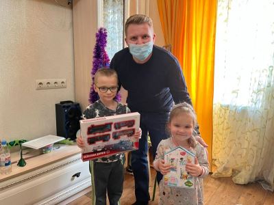Депутаты городской Думы исполнили новогодние желания юных волгоградцев