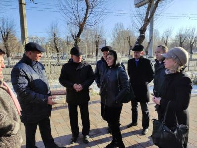 Депутаты проинспектировали обновленные общественные территории в Центральном и Дзержинском районах Волгограда
