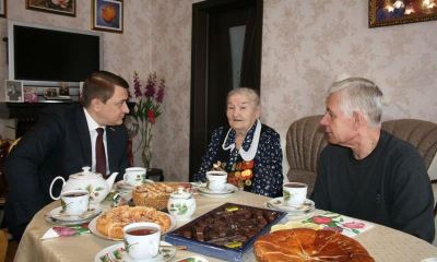 Андрей Гимбатов поздравил ветеранов с наступающим праздником