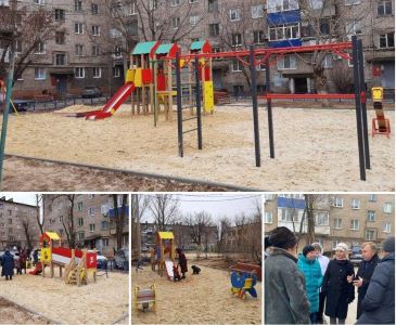 Комплексно благоустроена еще одна крупная дворовая территория Волгограда