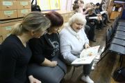 17 января в библиотеке им. А.С. Пушкина состоялась встреча педагогов литературы, русского языка и истории Центрального района с председателем комитета гордумы по образованию, культуре, молодежной политике, спорту и туризму Ларисой Тропкиной.