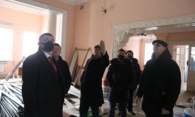 В Красноармейском районе продолжается ремонт ДК, переданного гордумой Волго-Донскому судоходному каналу