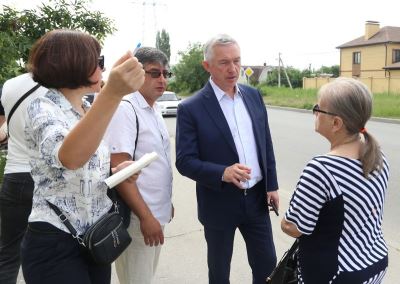 Выездной приём граждан провёл сегодня председатель гордумы Владлен Колесников