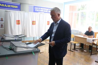 Волгоградцы голосуют на выборах в городскую Думу