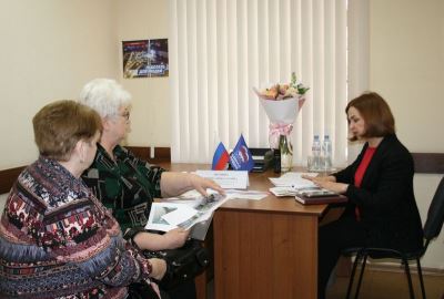 Ирина Фомина провела прием граждан в региональной общественной приемной