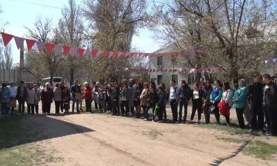 Жители посёлка ГЭС поздравили с юбилеем свою библиотеку