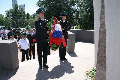 В Волгограде отмечают 100-летие учреждения Пограничной охраны России