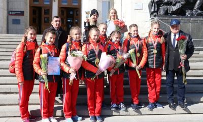 Волгоградские гимнастки – лучшие в ЮФО