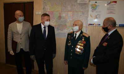 95-летие отмечает сегодня ветеран Великой Отечественной войны Виктор Федорович Шестель
