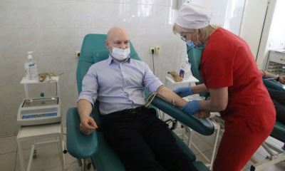 Алексей Зверев: "Призываю всех присоединиться к донорской акции"