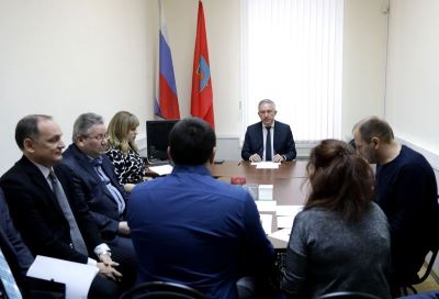 Сегодня председатель гордумы провел прием граждан