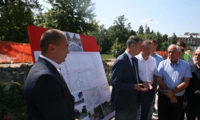 В Краснооктябрьском районе началась масштабная реконструкция парка им. Ю.А. Гагарина