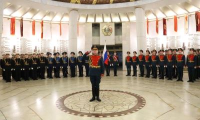 Роте Почетного караула Волгоградского гарнизона исполнилось 50 лет
