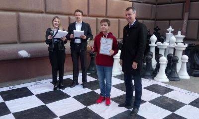 В Волгограде наградили юных шахматных звезд