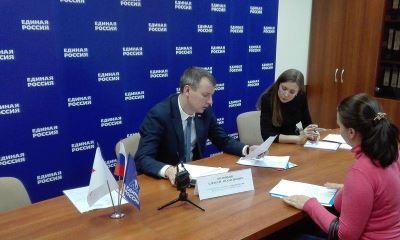 Алексей Волоцков провел прием граждан в региональной общественной приемной «Единой России»