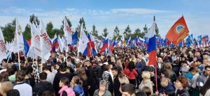 В Волгограде прошел митинг в поддержку воссоединения Донбасса с Россией