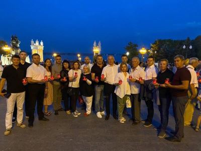 Депутаты Волгоградской городской Думы приняли участие в акции «Свеча памяти»