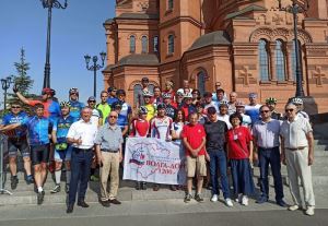 Участники веломарафона «Волга-Дон» стартовали из Волгограда