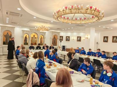 В Кафедральном соборе состоялось чествование участников Международных спортивных игр Александра Невского 