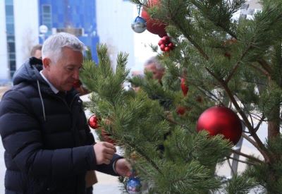 Поздравление председателя Волгоградской городской Думы с Новым 2020 годом