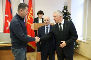 Волгоградский волонтер отмечен наградой «Доброволец Донбасса»