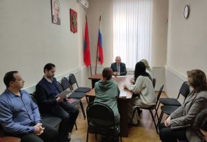 Дмитрий Дильман провел прием граждан 