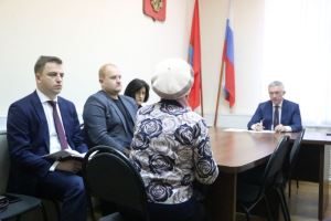 Владлен Колесников провёл очередной прием граждан по личным вопросам
