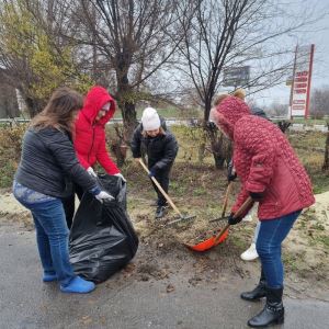 Депутаты гордумы приняли участие в субботниках на своих округах